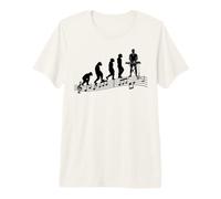Evolution Synth-Pop, New-Wave-Musik Synthesizer-Keyboard Premium T-Shirt