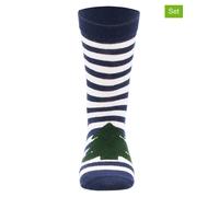 ewers 2er-Set: Kniestrümpfe in Dunkelblau - Größe 23-26 | Babysocken Strumpfhosen