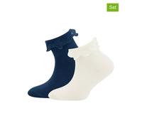 ewers 2er-Set: Socken in Dunkelblau - Größe 19-22 | Babysocken Strumpfhosen