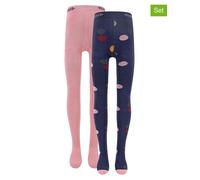ewers 2er-Set: Strumpfhosen in Rosa - Größe 134 | Kinder Socken Strumpfhosen
