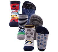 EWERS 3er-Pack ÜBERRASCHUNGSPAKET SONDERPOSTEN Stoppersocken - individuell gefüllt - 3 Paar Socken mit Antirutschsohle für Jungen, Anti-Rutsch-Socken, rutschfeste Kindersocken, Größe 17-18