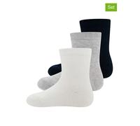 ewers 3er-Set: Socken in Schwarz - Größe 23-26 | Babysocken Strumpfhosen