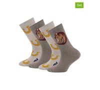 ewers 4er-Set: Socken in Bunt - Größe 31-34 | Kinder Socken Strumpfhosen