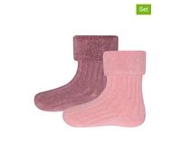 ewers 4er-Set: Socken in Rosa - Größe 19-22 | Babysocken Strumpfhosen