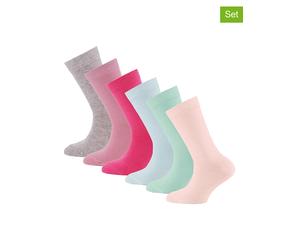 ewers 6er-Set: Socken in Bunt - Größe 16/17 | Babysocken Strumpfhosen
