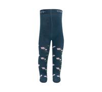 Ewers Baby- und Kinderstrumpfhose Blümchen blau Gr.98/104