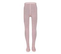 EWERS Baby- und Kinderstrumpfhose für Mädchen Rippe Rippstruktur, MADE IN EUROPE, Strumpfhose Baumwolle Uni Basic 122-128