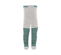 Strumpfhose beige blau geringelt Schnecke 62