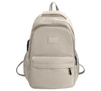 EWFAS Rucksack für Teenager und Erwachsene, minimalistischer Backpack aus wasserfestem Stoff, geräumiger Tagesrucksack, Schultasche für Schule, Universität, Pendeln und Tagesausflüge
