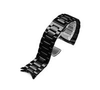 ewgrkba 18 mm 20 mm 22 mm 24 mm Edelstahl-Armband, kompatibel mit Casio EDIFICE EFV-540 EFV-500 BEM501 EFS-S510 EFB-650 ECB900 Uhrenarmband(Style A-black,18mm)