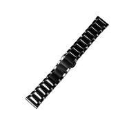 ewgrkba 22 mm schwarzes, hochwertiges, helles Keramikarmband, kompatibel mit Armani Watch AR1507 AR1509/70002 AX7105 Keramikuhr(AR-1507 watch band)