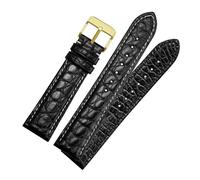 ewgrkba Doppelseitiges Krokodillederband, kompatibel mit Armbanduhrenarmbändern 18 mm, 19 mm, 20 mm, 21 mm, 22 mm, for Herrenarmbänder(Blue Pink,Width 22mm)