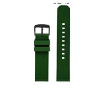 ewgrkba Hochwertiges Fluorkautschuk-Armband, Kompatibel Mit Tissot T-Sport Darth Vader T125617 T116617 T116 Herren, 22 Mm, Schnellverschluss-Armband(Green black pin)