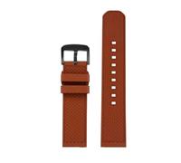ewgrkba Hochwertiges Fluorkautschuk-Armband, Kompatibel Mit Tissot T-Sport Darth Vader T125617 T116617 T116 Herren, 22 Mm, Schnellverschluss-Armband(Brown black pin)