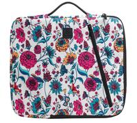 Exacompta Laptophülle Sleeve 15-16 Zoll Paisley, gepolstert mit Eckschutz, versenkbarer Griff, 58% recycelt