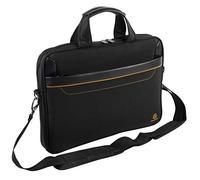 Exacompta 17434E Premium Laptop-Umhängetasche Exactive mit vielen Innentaschen wasserabweisend, passend für Laptops bis zu 15,6 ideal für Schule, Uni und Arbeit, schwarz