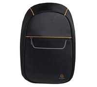 Exacompta 17634E Premium Rucksack Exactive mit 15,6" Laptopfach wasserabweisend zahlreiche Taschen mit Reißverschlüssen 1 USB Anschluss ideal für Schule, Uni, Arbeit und Reisen schwarz