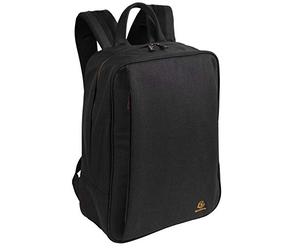 Exacompta 17934E Premium Rucksack Smart Exactive mit 14" Laptopfach wasserabweisend zahlreiche Taschen mit Reißverschlüssen ideal für Schule, Uni und Arbeit schwarz