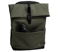 Exacompta Laptoprucksack Exactive Young 17535E, 2 Fächer, 37x46x16 cm, Khaki/Beige