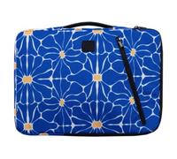 Exacompta Laptophülle Sleeve 15-16 Zoll Flower, gepolstert mit Eckschutz, versenkbarer Griff, 58% recycelt