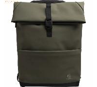 Exacompta Laptoprucksack Exactive Young 17535E, 2 Fächer, 37x46x16 cm, Khaki/Beige
