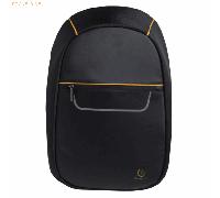 Exacompta 17634E Premium Rucksack Exactive mit 15,6" Laptopfach wasserabweisend zahlreiche Taschen mit Reißverschlüssen 1 USB Anschluss ideal für Schule, Uni, Arbeit und Reisen schwarz