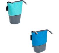 Exacompta Teksto Federmäppchen 8,5 x 13 x 17 cm Mehrfarbig 52650E 6 Stück