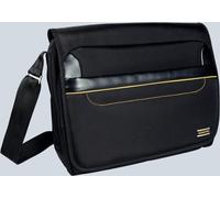 "Exacompta Umhängetasche Exactive für Laptop 15,6"", schwarz, Magnetverschluss,"