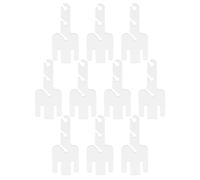 EXAOMBLE 10stücke Teiliges Garnspannungsadapter für Strickmaschinen Präzise Kompatibel mit Addi und King Abnehmbar für Einfache Reinigung und Langlebige Nutzung
