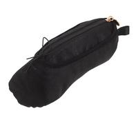 EXAOMBLE Ballett Schminktasche Kleine Kosmetiktasche aus Stoff Schwarz Kompakt Leicht zu Tragen Leicht zu Reinigen für Tänzerinnen und Frauen Dance Tasche
