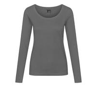 EXCD by Promodoro - Women´s T-Shirt Long Sleeve Steel Grey - Gr. - 3XL