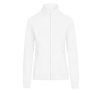 EXCD Sweatjacke Plus Size Damen, Weiß, XXL