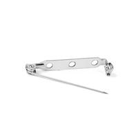 EXCEART 50stücke Metallnadel Mit Sicherheitsverschluss Silberfarben Broschennadeln Für Bastelprojekte Und Anstecknadeln