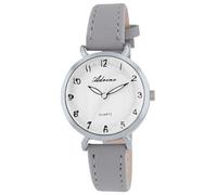 Excellanc Adrina Damen Armbanduhr aus Kunstleder, Armband 21 cm, Gehäuse 32,5 mm mit Mineralglas, Quarzwerk, Dornschließe, einfaches ablesen, Damenuhr für Frau, Teenager oder Oma