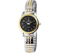 Excellanc Classique Damen-Uhr Edelstahl Zugarmband Comfort Fit Analog Quarz 1700019