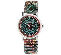 Excellanc Damen-Uhr Armbanduhr Zugarmband Zugband Edelstahl bunt 1700075 (Mehrfarbig)