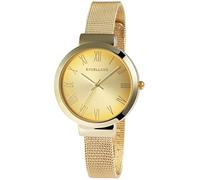 Excellanc Damen-Uhr Edelstahl Meshband Hakenverschluss Analog Quarz 1300036 (goldfarbig)
