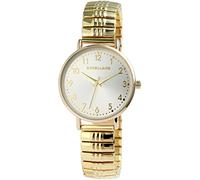 Excellanc Damen-Uhr Edelstahl Zugband analog Quarz 1700061 (goldfarbig)