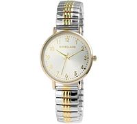 Excellanc Damen-Uhr Edelstahl Zugband analog Quarz 1700061 (silberfarbig goldfarbig)