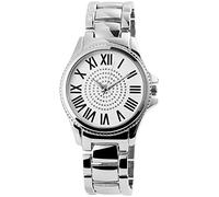 Excellanc Damen-Uhr Metall Gliederarmband Faltschließe Analog Quarz 1800118 (silberfarbig)