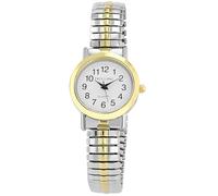 Excellanc Damenuhr aus Edelstahl in Bicolor, in Einer Länge von 19 cm, Klassisches Design für Jede Frau