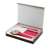 Excellanc Damenuhr aus Kunstleder in Gold, in Einer Länge von 22.5 cm, Klassisches Design für Jede Frau