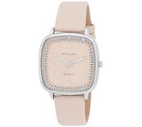 Excellanc Damenuhr aus Kunstleder in Rosa, in Einer Länge von 23.5 cm, Klassisches Design für Jede Frau