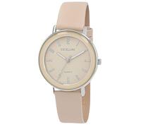 Excellanc Damenuhr aus Kunstleder in Rosa, in Einer Länge von 25.5 cm, Klassisches Design für Jede Frau