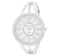 Excellanc Damenuhr aus Metall in Silber, in Einer Länge von 15.5 cm, Klassisches Design für Jede Frau