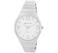 Excellanc Damenuhr aus Metall in Silber, in Einer Länge von 16.5 cm, Klassisches Design für Jede Frau