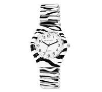 Excellanc Damenuhr aus Metall in Weiß, in Einer Länge von 19 cm, Klassisches Design für Jede Frau