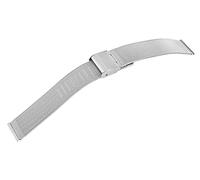 Excellanc Edelstahl Uhrenarmband Ersatz Meshband Hakenverschluss Breite 16-24 mm 8100072