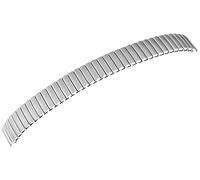 Excellanc Edelstahl Uhrenarmband Ersatz Zugarmband Edelstahl Stegbreite 10-18 mm Zugband
