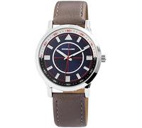 Excellanc Herren-Uhr Kunstleder Armband Dornschließe Leuchtzeiger 2900111